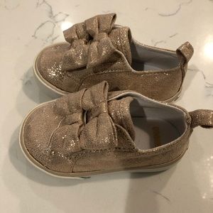 Adorable gold shiny toddler slip in by GYMBOREE